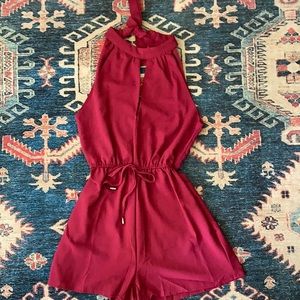 Maroon romper